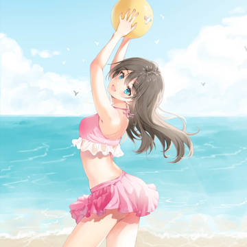 海边嬉戏