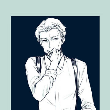 歯磨き中の七海さん