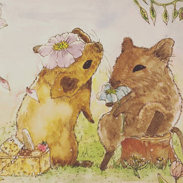 花畑の幸福