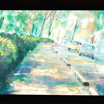 春の木漏れ日