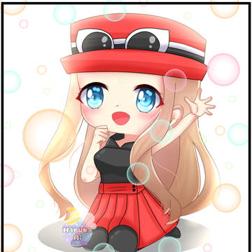 Serena from pokemon XY