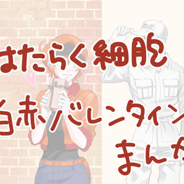 はたらく細胞 白赤バレンタイン