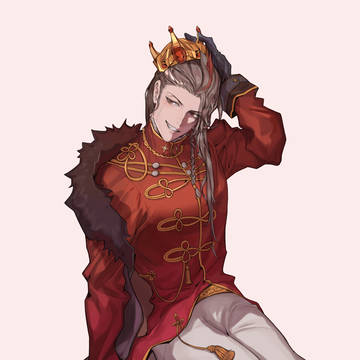 他闪闪发光
