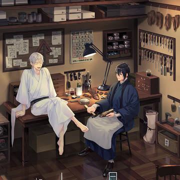 【5月予定書店先行みかつる新刊サンプル】靴職人×雪妖怪パロ