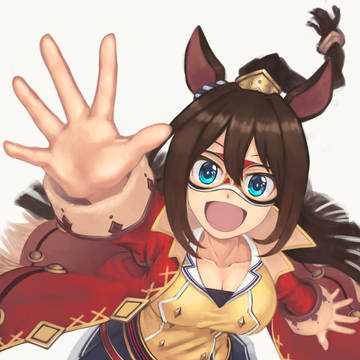 ウマ娘　エルコンドルパサーイラスト