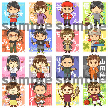 似顔絵ミニキャラ