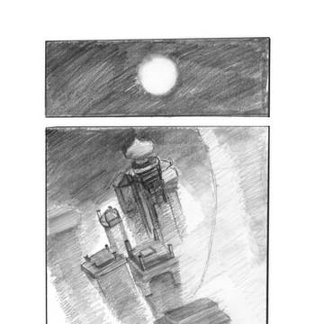 コミティア原稿　「穴倉と夜空」前編