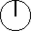 Flaming Clock and Burning Clock