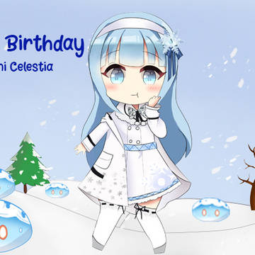 Fanart Vtuber Lumi Celestia