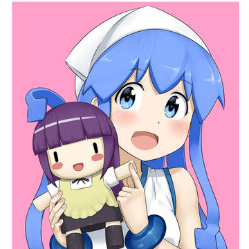 Ika-chan and Aoi-chan