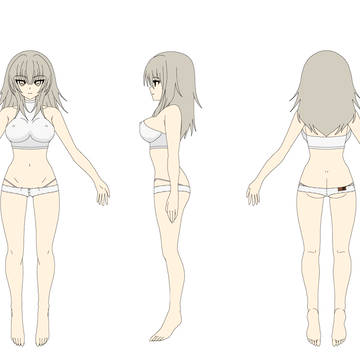 イラスト素材_COS-22_ホットパンツ