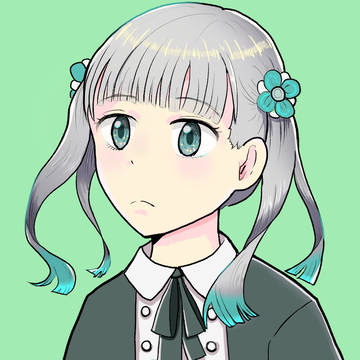 緑の女の子