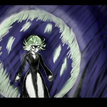 Tatsumaki 100% of rage.