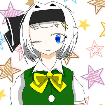 ウィンク妖夢ちゃん