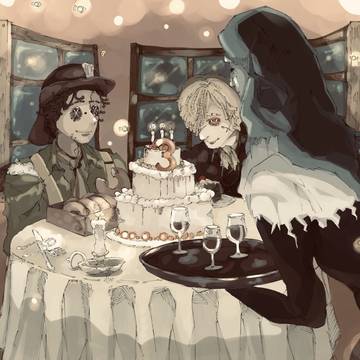 第五人格三周年記念イラスト