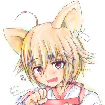 VRCのフレンドさんの絵