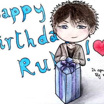 Happy birthday Ruki! 24.04.2021