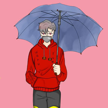In the rainy night