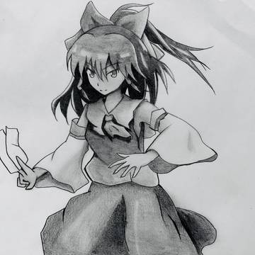 数年ぶりの霊夢ちゃん