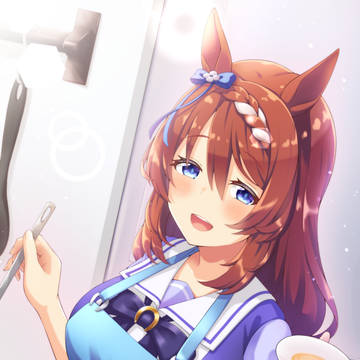 「今日もトレーナーさんの大好物ですよ~」
