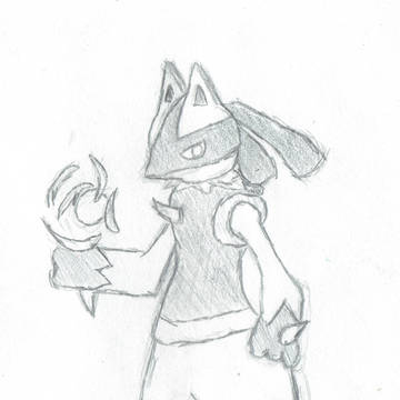 Lucario Sketch