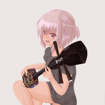 三線弾いてみた
