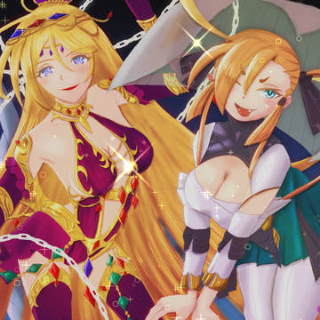 オセロニア  エイプリルアンドロメダとエイプリルラファエル