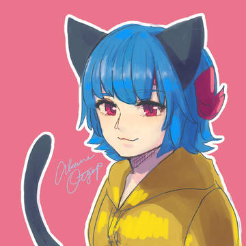 うさこに猫耳