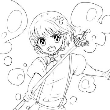 双子の音使いの笑顔ちゃん