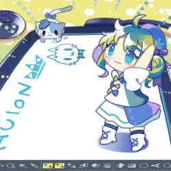 HUION10周年記念☆アニメーションイラスト