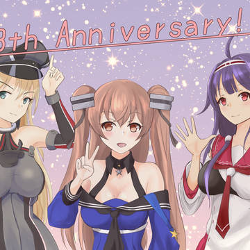 8周年イラスト