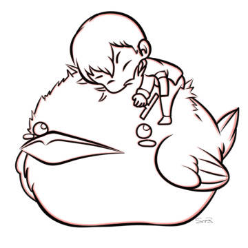 Kyoya Hibari and Hibird
