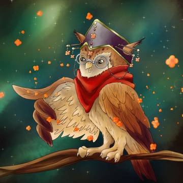 winged librarian