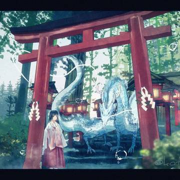 夏の貴船神社