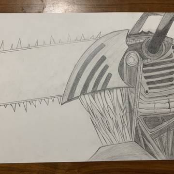 Chainsaw Man Head