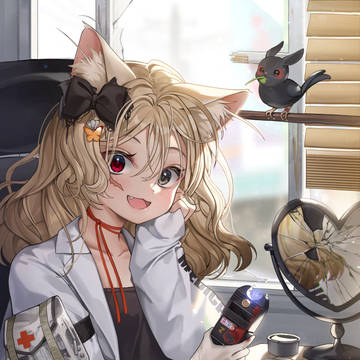 😼