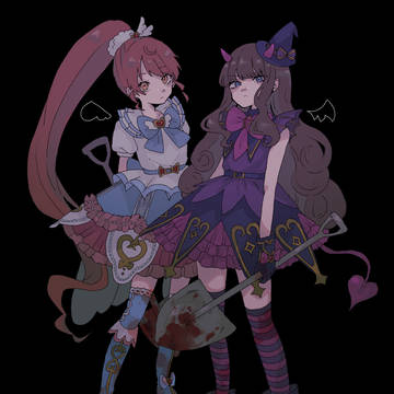 二人乙女を
