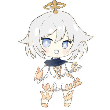 画了个派蒙