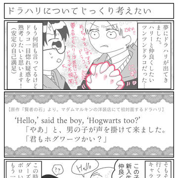 【賢者●石ネタ】ドラ→ハリ一目惚れ考察(こじつけ)