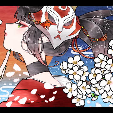 アカリと桜