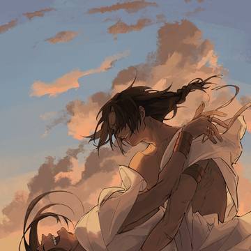 夕阳 & 暴雨