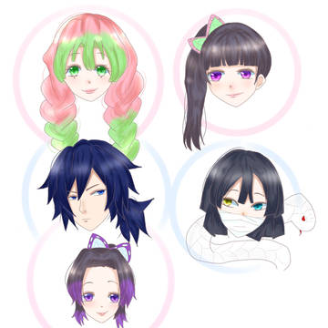 鬼滅キャラたち