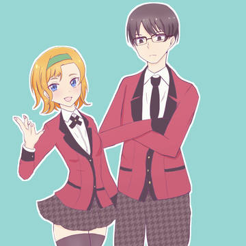 まめすめ落書き#2　先輩色に染まったり謎解きゲームで即敗退したり