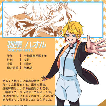 【私立一楠異能学園】物集ハオル