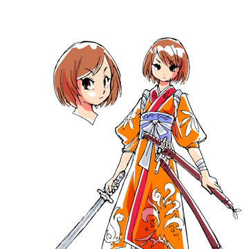 主人公Aカラー