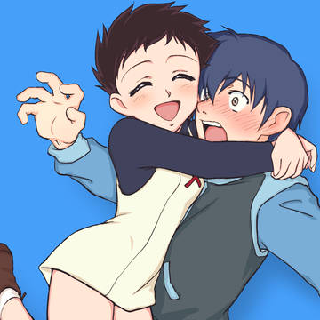 京一くんと晴美ちゃん