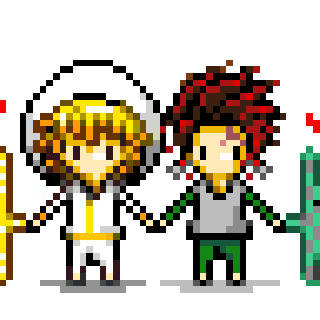 Craft Holic×鬼滅の刃コラボのドット絵まとめ