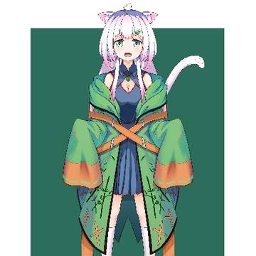 少女——竹子