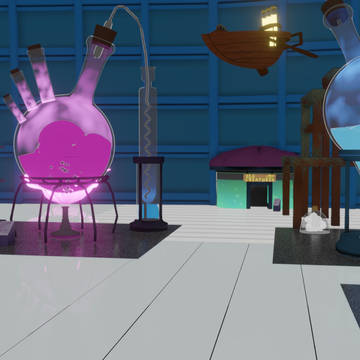 メルスト 3Dおこし 科学の国3rd
