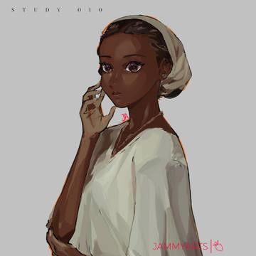 Study 10: A portrait.